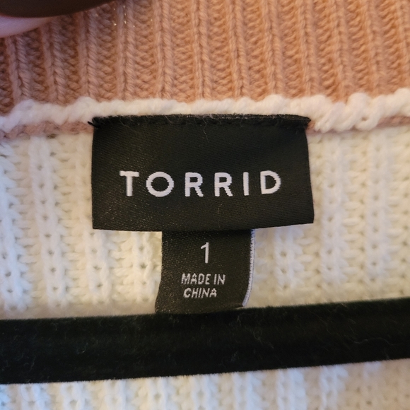 TORRID striper sweater - Picture 2 of 2